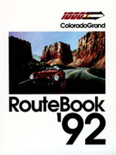 1992 Colorado Grand Route Book