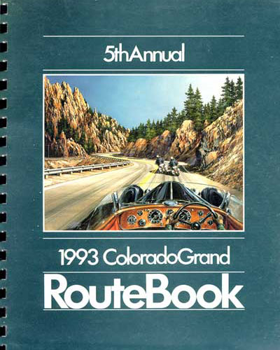 1993 Colorado Grand Route Book